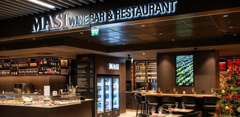 Aeroporto di Verona: apre un Wine Bar Ristorante di Masi