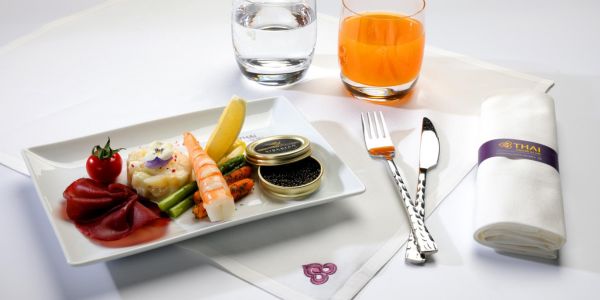 Thai Airways: pasti esclusivi e sostenibili