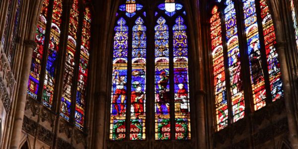 metz cattedrale vetrate