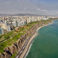 Il quartiere di Miraflores ha una vista invidiabile