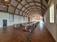 La sala da pranzo del convento