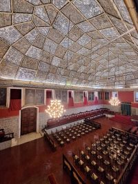 Una sala del Palazzo Reale dell'Università di Coimbra