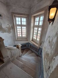 Una scala del Palazzo Reale dell'Università di Coimbra