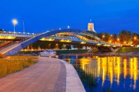 Vilnius la sera